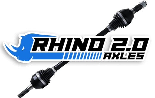 Rhino 2.0 Axle and logo