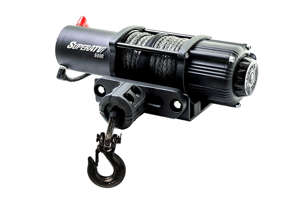 6000 lb. Black Ops Winch