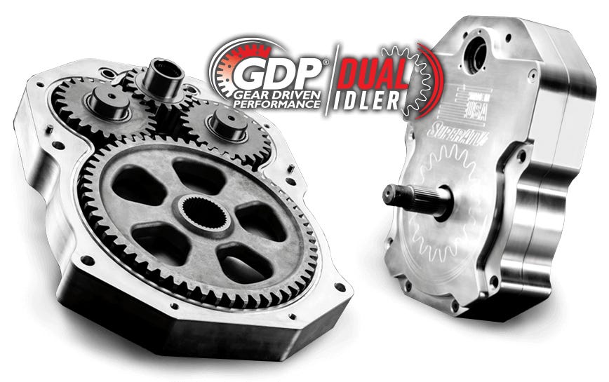 8 inch GDP dual idler 